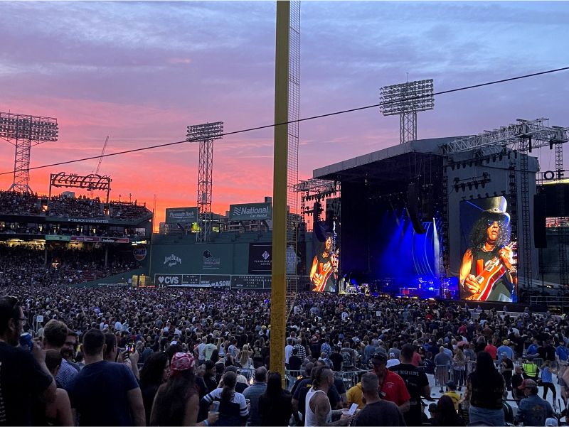 Guns N' Roses Fenway Park