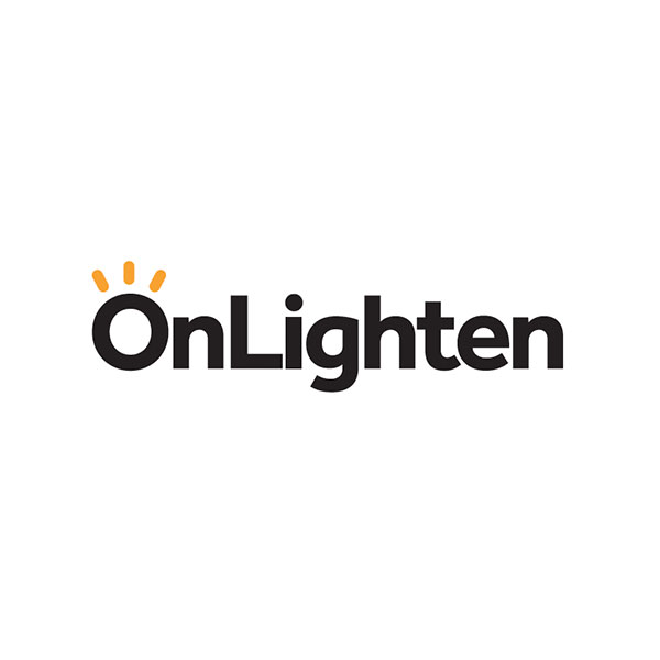 Onlighten logo design