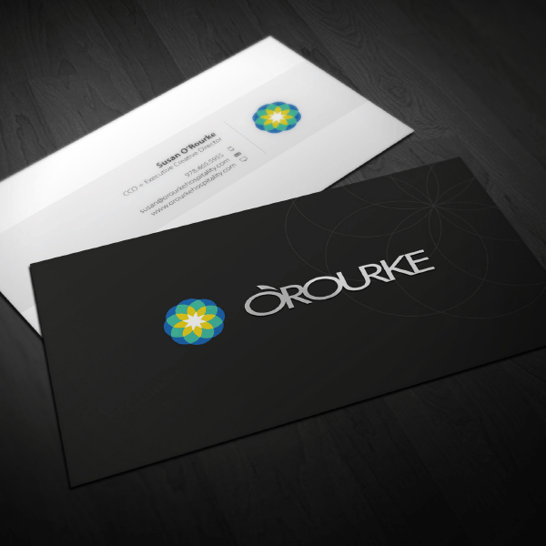 Orourke business card design