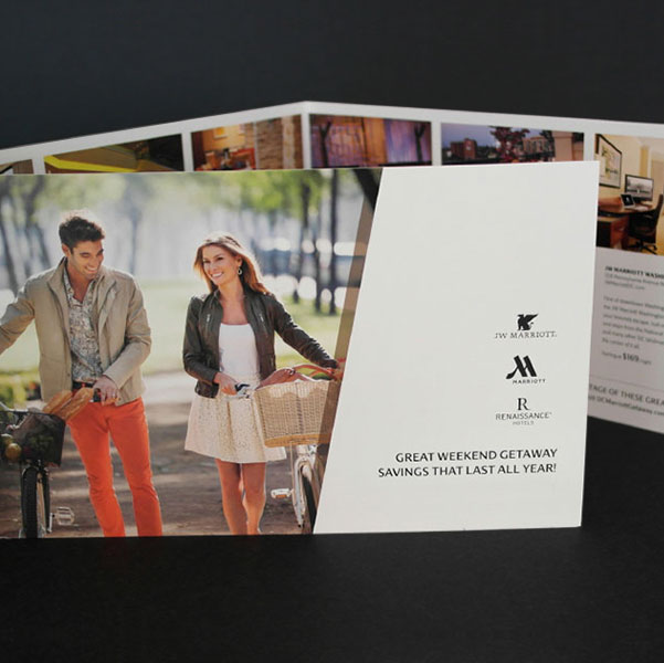 Marriott mutlibrand direct mail design